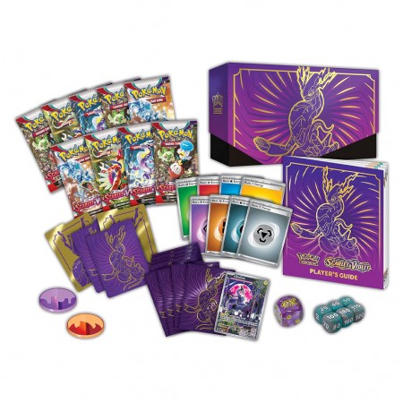 Cartas Pokemon Tcg: Scarlet And Violet - Elite Trainer Box: Miraidon Purple (85459)