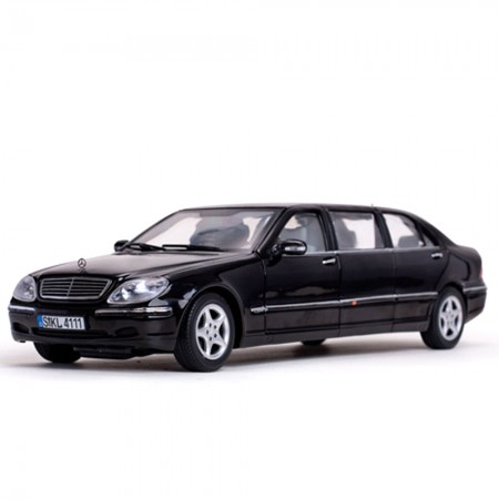 Carro Sun Star M.benz S-class Pulman 2000 Escala 1/18 - Preto