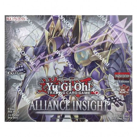 Cartas Konami Yu-gi-oh Tcg: Alliance Insight - Booster Box 24 Packs (19087)