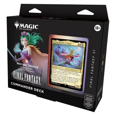 Cartas Magic The Gathering: Universes Beyond - Final Fantasy: Commander Deck - Revival Trance (27693)