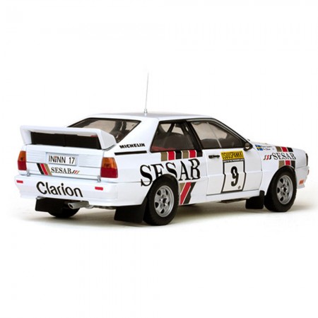 Carro Sun Star Audi Quattro A2 #9 P.eklund 1983 Escala 1/18 - Branco