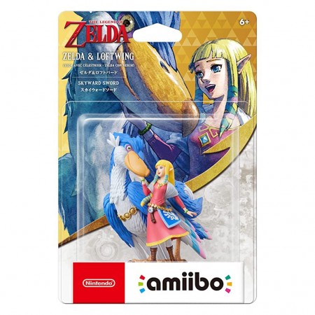 Boneco Amiibo The Legend Of Zelda - Zelda & Loftwing (38102)