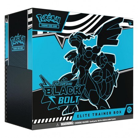 Cartas Pokemon Tcg: Scarlet & Violet - Black Bolt - Elite Trainer Box (11366)