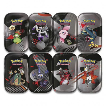 Cartas Pokemon Tcg: Scarlet & Violet - Black Bolt & White Flare Mini Tin (11417)