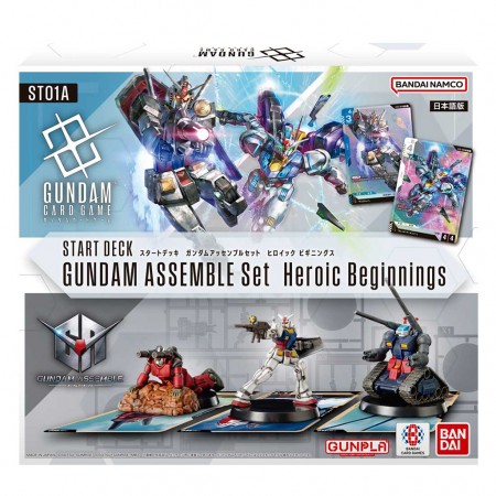 Cartas Bandai Tcg Gundam Card Game: Starter Deck - Gundam Assemble Set Heroic Beginnings (83325)
