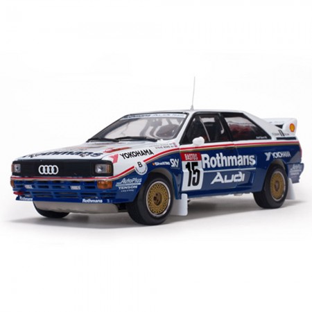 Carro Sun Star Audi Quattro A2 #15 J.bosch 1986 Escala 1/18 - Azul
