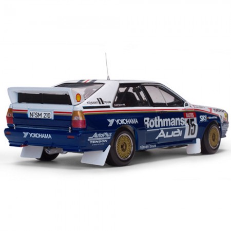 Carro Sun Star Audi Quattro A2 #15 J.bosch 1986 Escala 1/18 - Azul