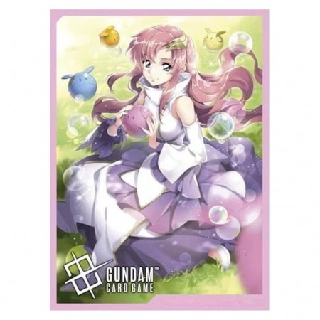 Bandai Tcg: Gundam Card Game: Card Sleeve 02 - Overflowing Affection (lacus Clyne)