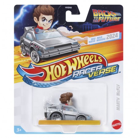 Carro Hot Wheels Racer Verse Back To The Future - Marty Mcfly (5276)