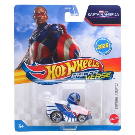 Carro Hot Wheels Racer Verse Marvel: Captain America (5191)