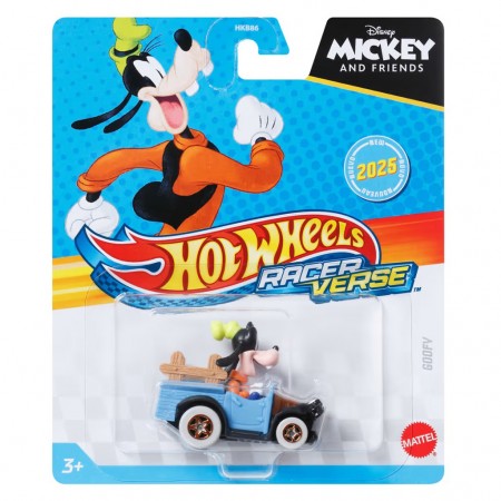 Carro Hot Wheels Racer Ver Se Disney Mickey And Friends - Goofy (6174)