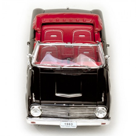Carro Sun Star Ford Falcon Conv 1963 Escala 1/18 - Preto