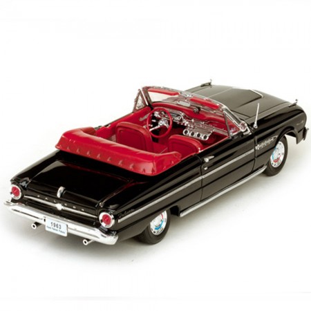 Carro Sun Star Ford Falcon Conv 1963 Escala 1/18 - Preto