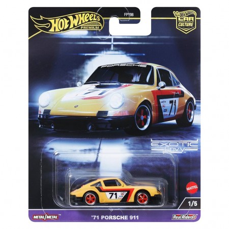 Carro Hot Wheels Hw Exotics 1/5 - '71 Porsche 911 (2960)