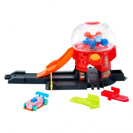 Pista Hot Wheels City - Downtown Candy Shop (4056)