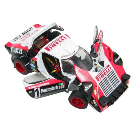Carro Sun Star Lancia Stratos Hf #5 F.bacche 1978 Escala 1/18 - Preto