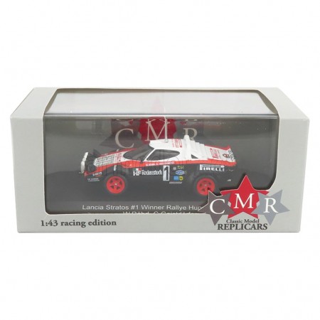 Carro Sun Star Lancia Stratos Hf #5 F.bacche 1978 Escala 1/18 - Preto