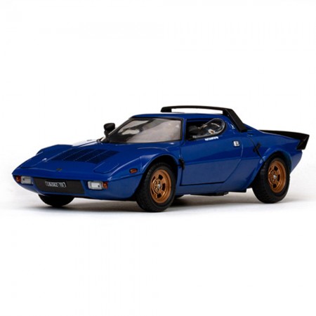 Carro Sun Star Lancia Stratos Stradale Escala 1/18 - Azul