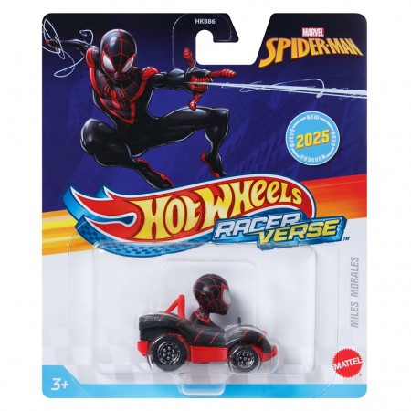 Carro Hot Wheels Racer Verse Marvel Spider-man - Miles Morales (6175)