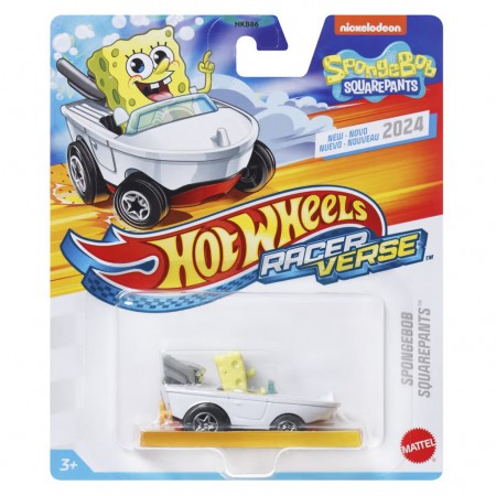 Carro Hot Wheels Racerverse - Spongebob Squarepants (bob Esponja) Hrt30