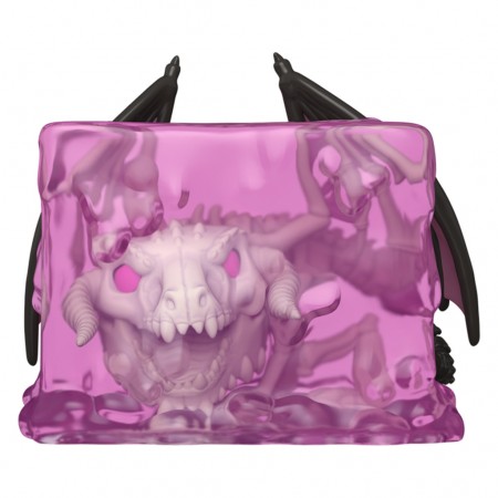 Funko Pop Deluxe Dungeons & Dragons Exclusive - Gelatinous Cube With Dracolich 1069 (glows In Teh Dark)