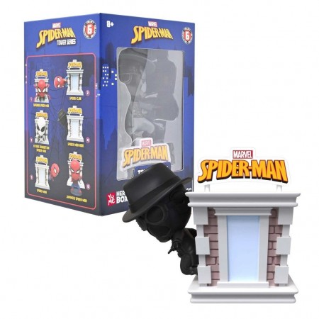 Boneco Yume: Hero Box Marvel Spider-man: Tower Series - Noir Spider-man (15472)