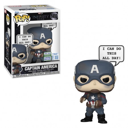 Funko Pop Marvel The Infinity Saga Wondrous Convention 2025 Exclusive - Captain America 1480
