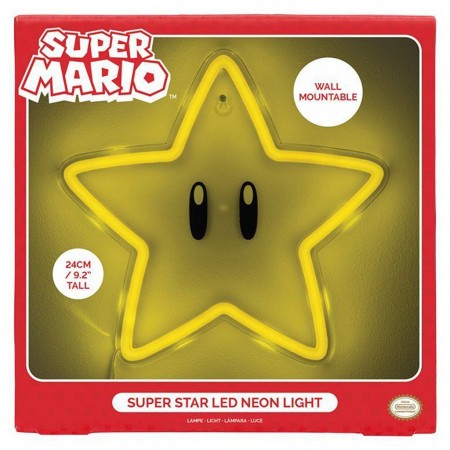 Luminria Paladone Super Mario - Super Star Led Neon Light (7736)