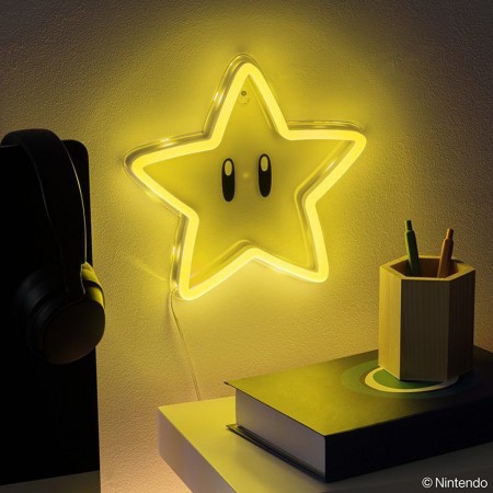 Luminria Paladone Super Mario - Super Star Led Neon Light (7736)
