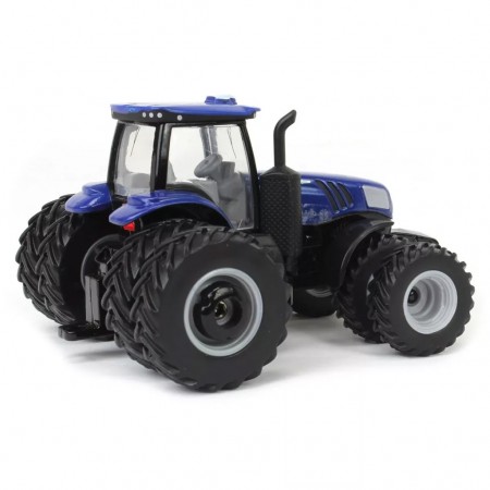 Trator Ertl New Holland Genesis T8.415 Dual Wheels Prestige Collection - Escala 1/64 (13975)
