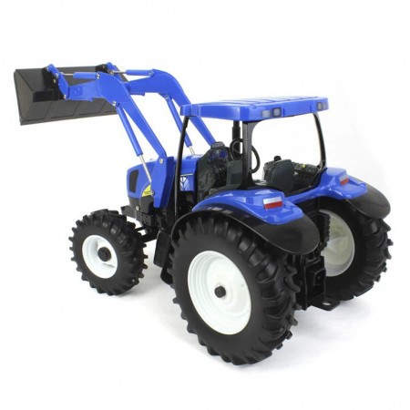 Trator Ertl New Holland T6070 Com Fwa & Loader - Escala 1/16 (13988)