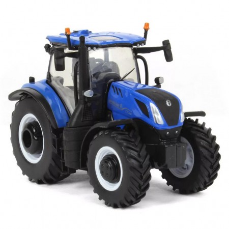 Trator Ertl New Holland T7.300 Com Plm Intelligence: Prestige Collection - Escala 1/64