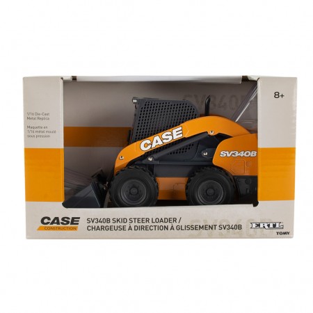 Trator Ertl Case Construction Sv340b Skid Steer Loader - Escala 1/16 (44197)