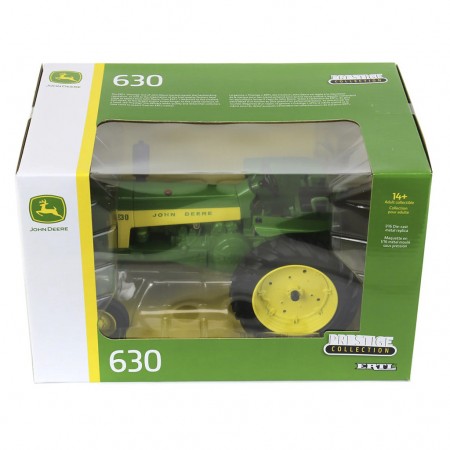 Trator Ertl John Deere 630: Prestige Collection - Escala 1/16 (45859)