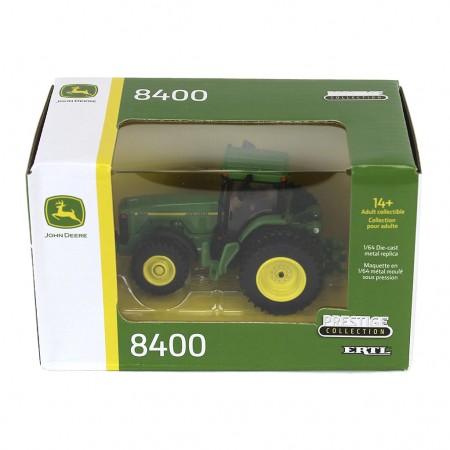 Trator Ertl John Deere 8400: Prestige Collection - Escala 1/64 (45925)