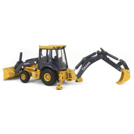 Retroexcavadeira John Deere P-tier: Prestige Collection - Escala 1/50