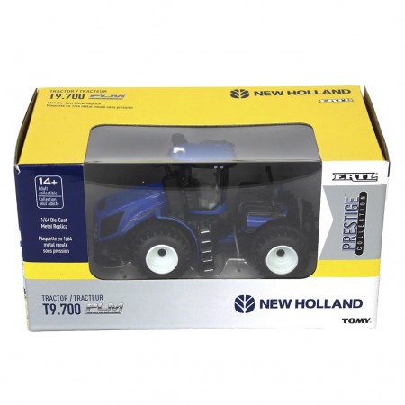 Trator Ertl New Holland T9.700 Com Plm Intelligence & Rodas Lsw: Prestige Collection - Escala 1/64 (61012)