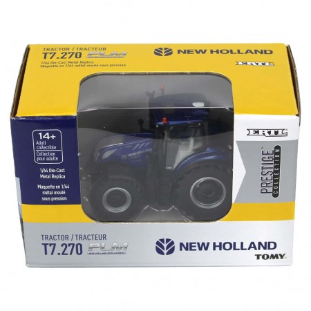 Trator Erlt New Holland T7.270 Prestige Collection - Escala 1/64 (61016)