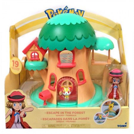 Boneco Tomy Pokemon Petite Pals Tree H.playset 19017g1