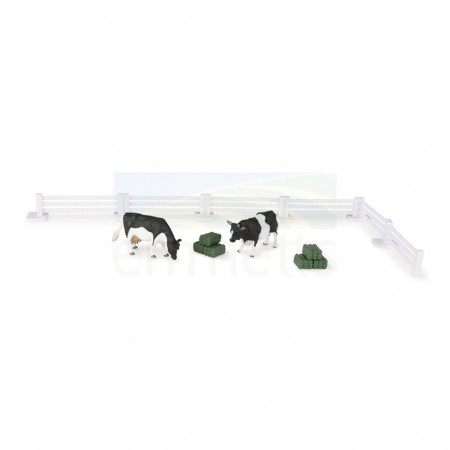 Playset Caminho Jo2 Hn Deere Peterbilt Switch N Load: Trator, Tanque de Leite, Fardos, Vacas e Acessrios - Escala 1/32