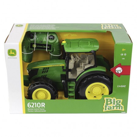 Trator Controle Remoto Ertl John Deere Big Farma: 9210r - Escala 1/16