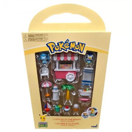 Boneco Tomy Pokemon Petit Pals Lets Go To Beach 19094g1