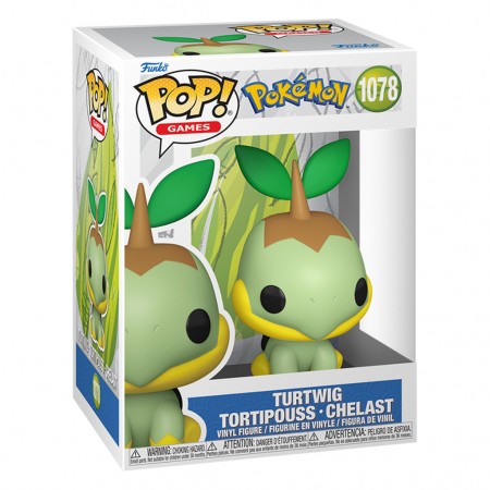 Funko Pop Games Pokemon - Turtwig / Tortipouss / Chelast 1078