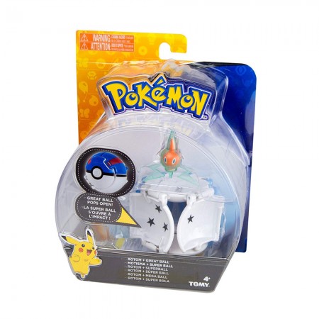 Boneco Tomy Pokemon Throw Poke Ball Rotom 19114