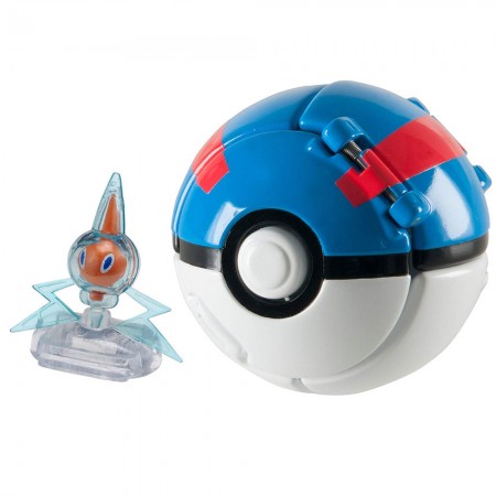 Boneco Tomy Pokemon Throw Poke Ball Rotom 19114