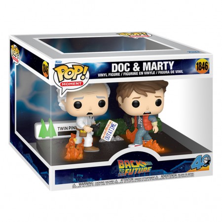 Funko Pop Moment Back To The Future - Doc & Marty 1846