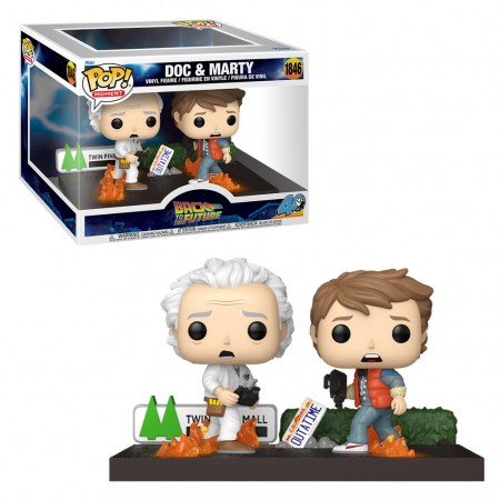 Funko Pop Moment Back To The Future - Doc & Marty 1846
