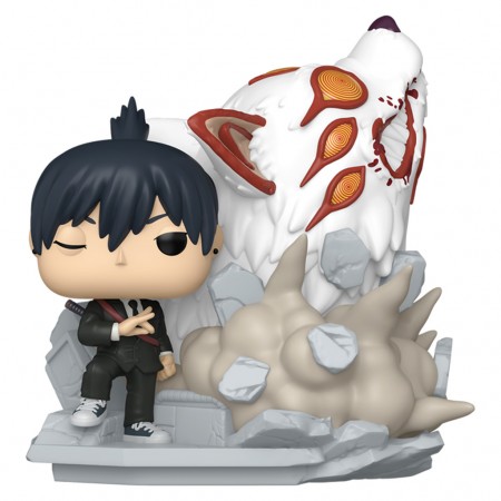 Funko Pop Moment Chainsaw Man - Aki Hayakawa With Fox Devil 1972