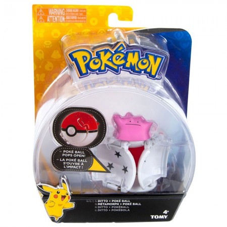 Boneco Tomy Pokemon Ditto + Pokebola T19117