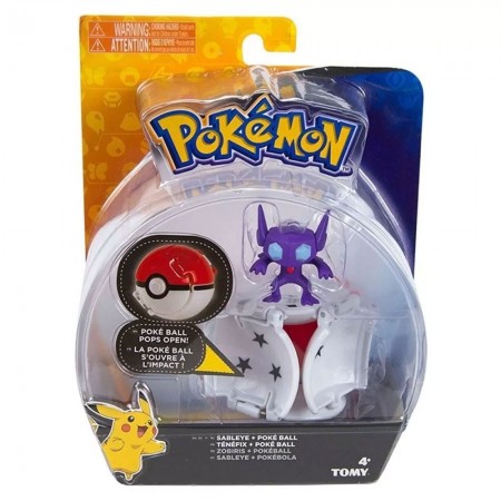 Boneco Tomy Pokemon Throw Poke Ball Sableye 19129